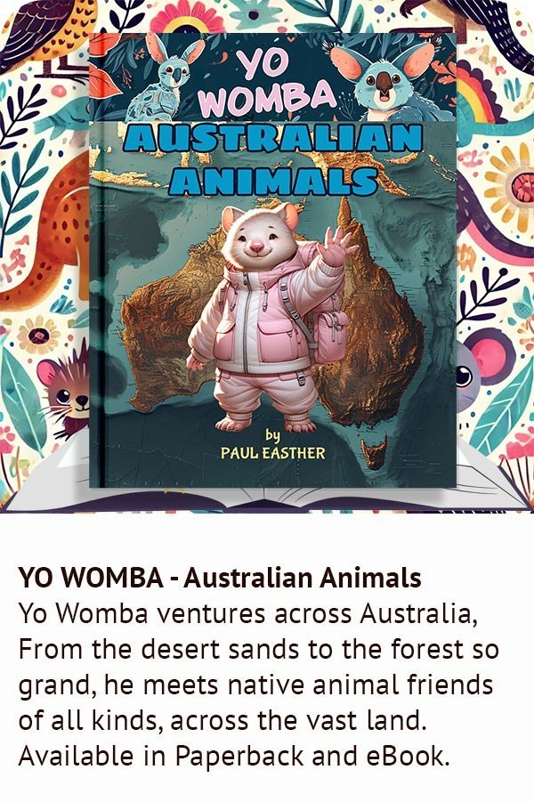 Cover of Yo Womba – Australian Animals by Paul Easther