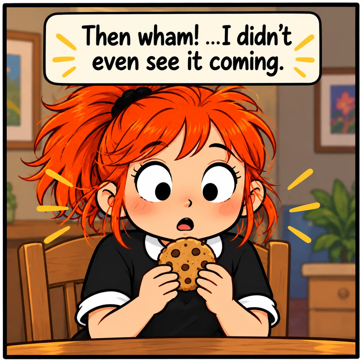 Grandma’s Superpower — Lil Juno comic, panel 4 of 4