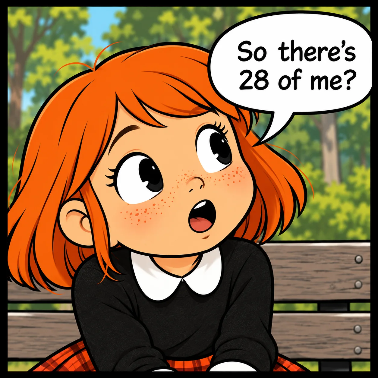 One in a Million — Lil Juno comic, panel 3 of 4