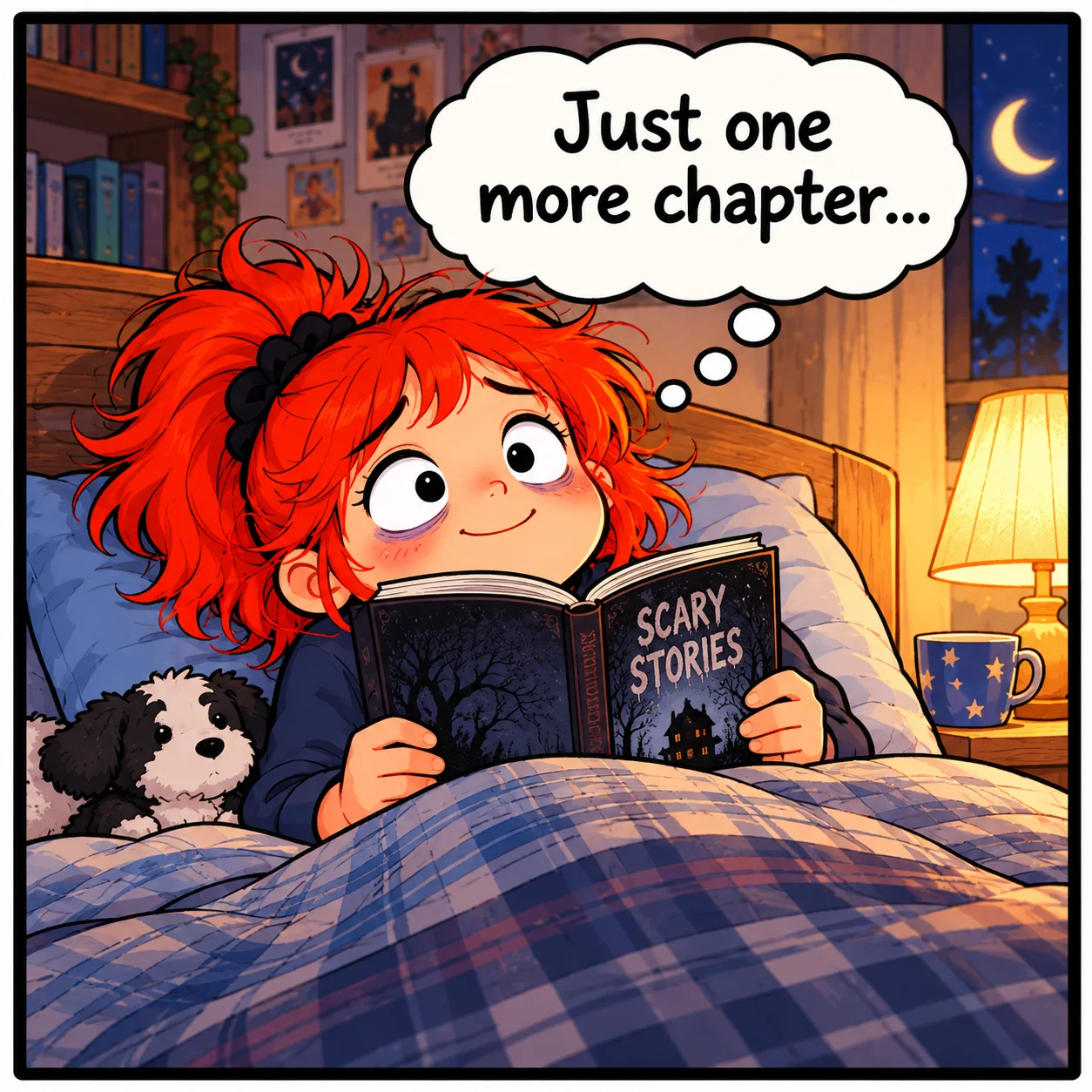 One More Chapter — Lil Juno comic, panel 4 of 4