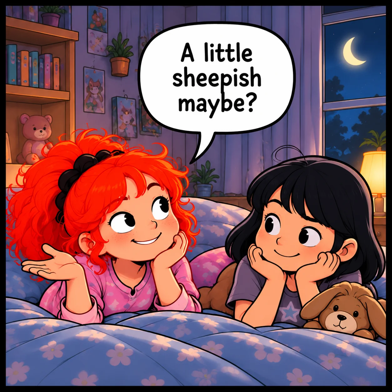 Strange Noises — Lil Juno comic, panel 4 of 4