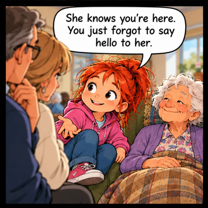 The Furniture — Lil Juno comic, panel 4 of 4